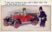 Mc Gill. I saw you waving at me, and I didn't stop - I'm not that kind of a girl