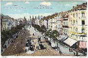 Anvers. Panorama. Avenue de Keyser. Antwerpen. Panorama. De Keyserlet