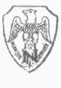 Aigle dans blason N Marque déposée
