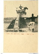 YPRES, -Ecole d'équitation. Saut en hauteur 1,80 m.