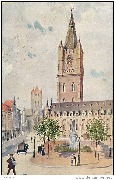 Gand.Beffroi et Halle aux draps -Gent Het Belfort en de Lakenhalle