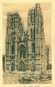 Bruxelles. Eglise Ste-Gudule