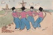 Petits hollandais dansant