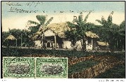Congo Belge. Habiations &agrave; Mulungu (Manyema)