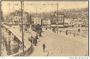 Li&egrave;ge. Pont L&eacute;opold ou pont des Arches