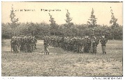 Camp de Beverloo. D&eacute;part pour le Tir