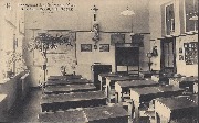 Pensionnat des Dames de Marie rue Edith Cavell 143 Uccle une classe