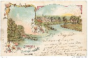 Souvenir de l'abbaye d'Aulne (pr&egrave;s Thuin)