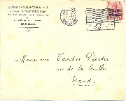 Enveloppe en-t&ecirc;te Desir&eacute; et Nicolas Van Dantzig 1916