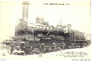 Machine N&deg; 827 &agrave; simple expansion ..3 essieux accoupl&eacute;s, pour trains de voyageurs sur lignes de banlieue (Type 2 modifi&eacute;, litt&eacute;ra D, construite en 1875)