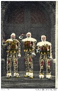 Carnaval de Binche-Petite tenue du matin avant le Cort&egrave;ge