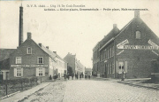 Aelbeke. Keine plaats, gemeentehuis. Petite Place, Maison Communale