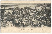 Anvers. Vue de la Ville &agrave; vol d'oiseau