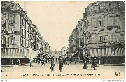 Mons. Entrée de la Rue de la Station. Entrance of the station street