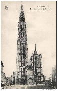 Anvers. La fl&egrave;che de la Cath&eacute;drale