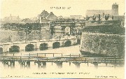 Anvers en 1860, Porte Rouge. Actuellement rue du Commerce.