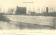 Anvers en 1860. Tour Bleue cot&eacute; Nord exterieur-Actuellement Avenue des Arts