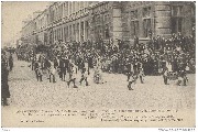 De Boerenkrijg. - Genoveva en haar vader, in hechtents genomen.  -  La Guerre des Paysans. - Genevi&egrave;ve et son p&egrave;re, faits prisonniers