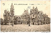 St Gilles-Bruxelles Vue g&eacute;n&eacute;rale de l'H&ocirc;tel Communal