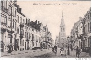 Ostende. Bd Rogier et Eglise St Joseph