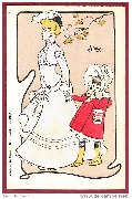 Femme et enfant. J. Wely