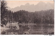 Paysages choisis du Tyrol. (un lac de montagne)