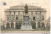 Liège. Place du Théâtre. - Statue Grétry