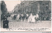 De Minnezanger. De Bruidstoed van den Minnezanger- Le Troubadour. Le Cort&egrave;ge nuptial du Troubadour