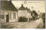 Adegem. Kerkstraat en Kerk