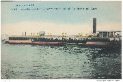 Congo Belge. Le ''Kintambo'' steamer du chemin de fer des Grands Lacs