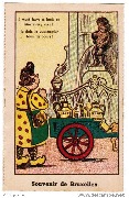 Manneken-Pis. Je dois le contempler tous les jours (Laitière)