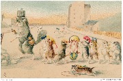 Chats en cort&egrave;ge