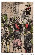 Bruxelles. Fête de Manneken-Pis Ci ti t'es généra my porri by ête maréchal! Geuze Lambic
