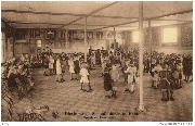 Diestersweg's Schoolkolonie te Heide. Speel, in Feestzaal