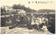 Schoolvilla Diestersweg.Heide-Calmpthout. Oostzijde en groot speelplein
