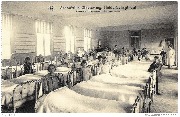 Schoolvilla Diestersweg.Heide-Calmpthout. Groote Slaapzaal der meisjes
