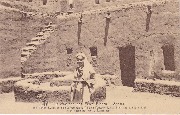 Missions des Pères Blancs Sahara Intérieur du réduit en pisé qu'occupait le Père Foucauld...mis à mort le 1er décembre 1916...