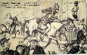 Bruxelles. Manneken-Pis Illusion perdue pauvre Don quichotte