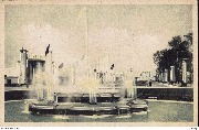 Bruxelles. Exposition de 1935 Allée du Centenaire(carte postale lumineuse) 