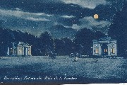 Bruxelles.Entr&eacute;e  du Bois de la Cambre (&agrave; la lune)