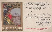 Société le gaz Aérogène. Affiche de Exposition des Arts et Métiers Bruxelles 1908