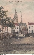 Temsche. Bij laag water  Tamise. A mar&eacute;e basse