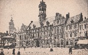 Kiosque - Mons, Hôtel de Ville - DD. NB - 24-01-1908 - N.D. Phot - N° 56