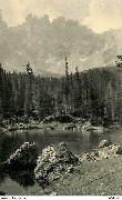 Paysages choisis du Tyrol(petit lac de montagne)