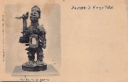 Souvenir du Congo Belge Fétiche de la guerre