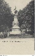 Hasselt. Statue  du Boerenkryg place Léopold