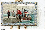 Landung d. Deutsch. Kaiserpaares i. Ha&iuml;fa