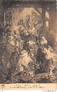 Mus&eacute;e Royal d'Anvers. L'Adoration des Mages, par P.P. Rubens