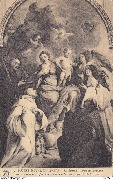 Mus&eacute;e Royal d'Anvers. La Sainte Vierge nourrissant de son lait les diff&eacute;rents ordres religieux, par E. De Grayer