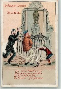Un poivrot parisien à Bruxelles. Tiens t's un frère un zig. Tu te gènes pour personne. Toi tu te fous du flic. Vas pisses je te pardonne